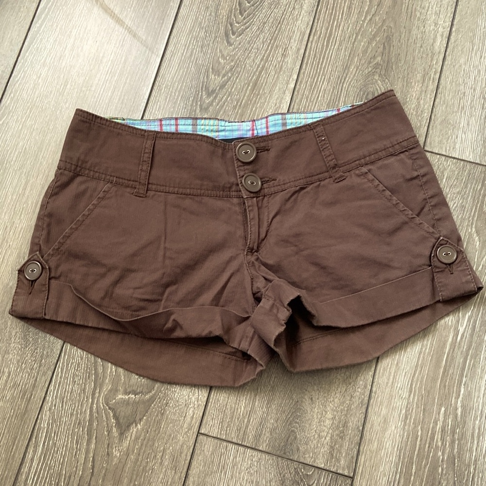 Brown cargo shorts women’s small s